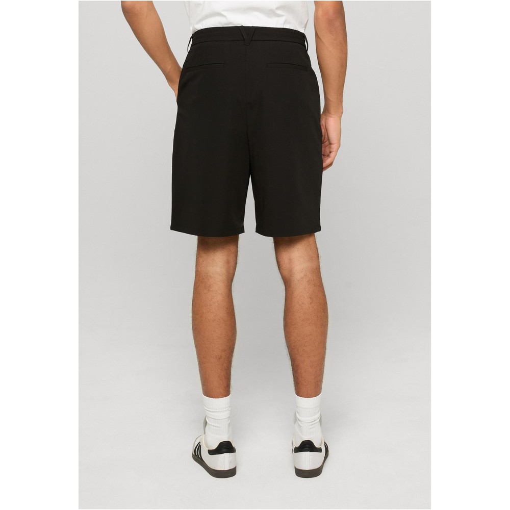 Urban Classics - Wide Fit Chino Kurze Hose - Schwarz
